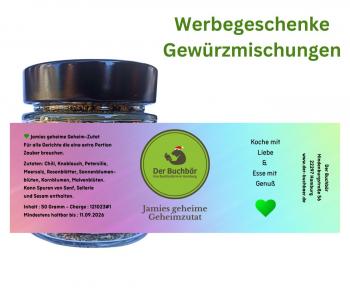 Werbegeschenke Gourmet Gewürz im Glas